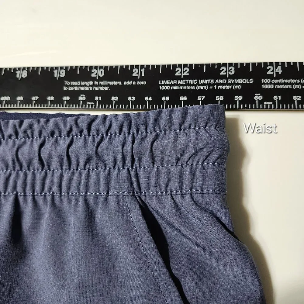 DKNY Sport Activewear Shorts - Night Shadow Blue - Size 3X (NWT)
